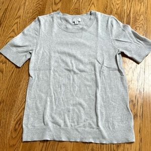 J Crew short sleeved sweater, size medium